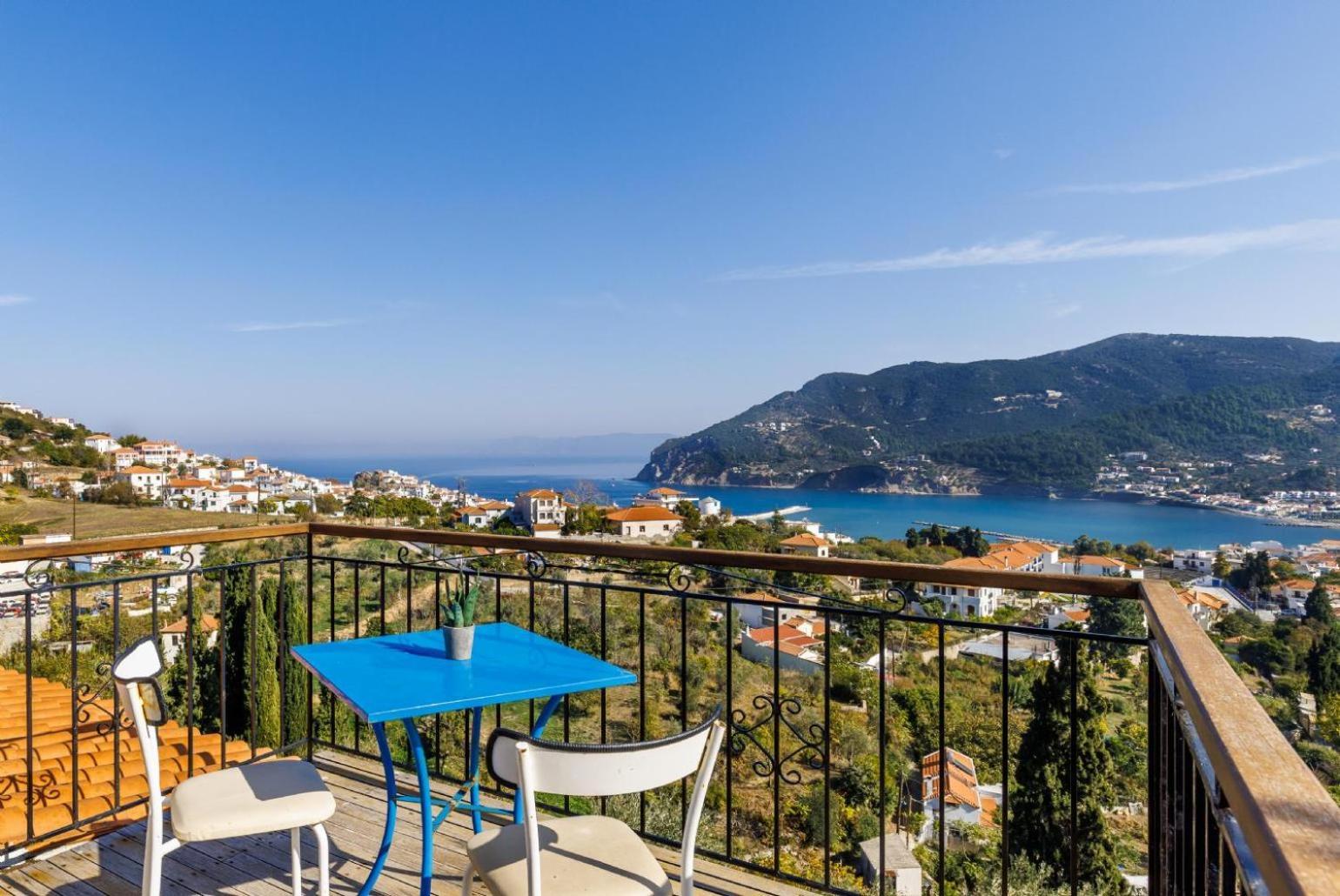 Villa Aloupi Skopelos Buitenkant foto