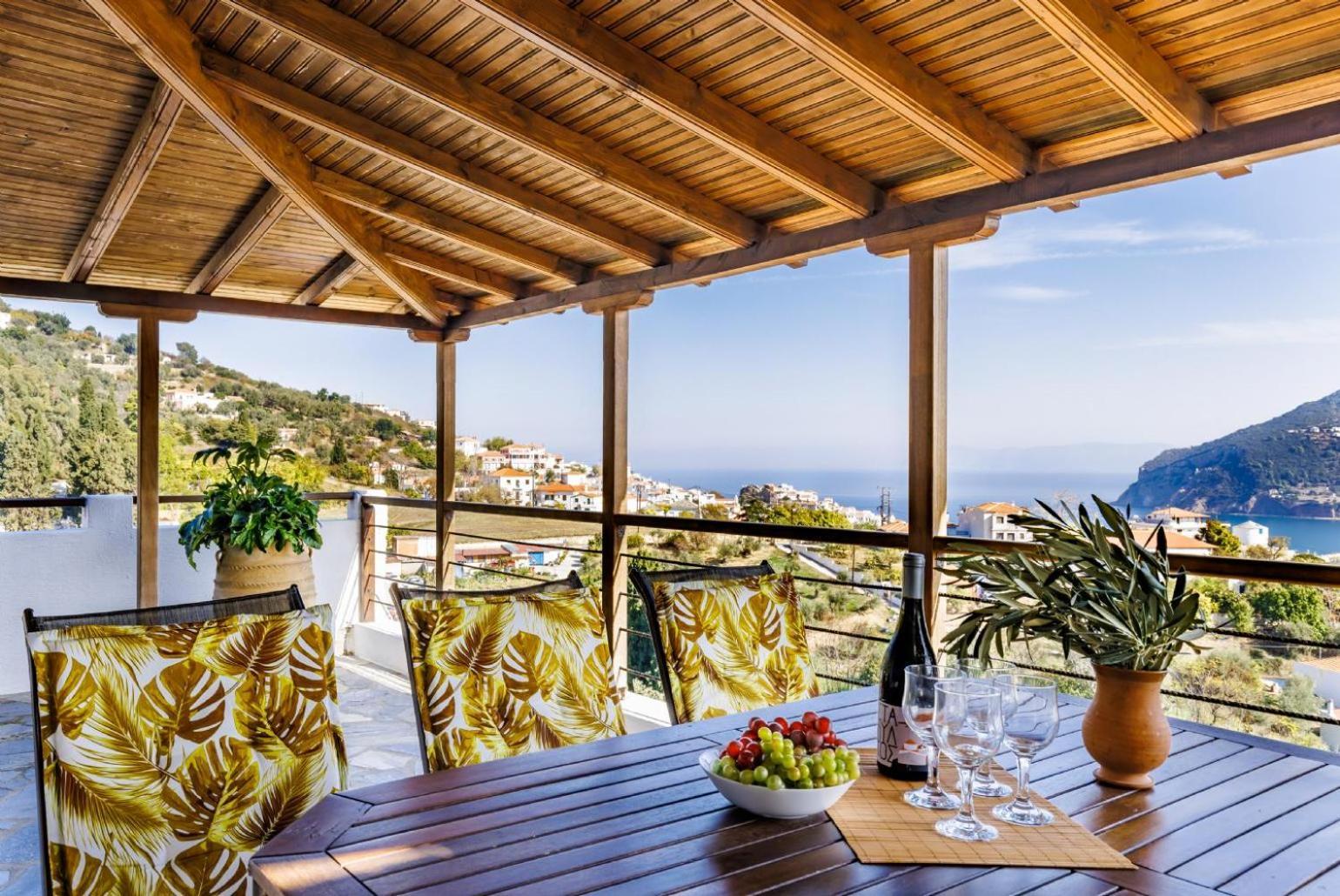 Villa Aloupi Skopelos Buitenkant foto