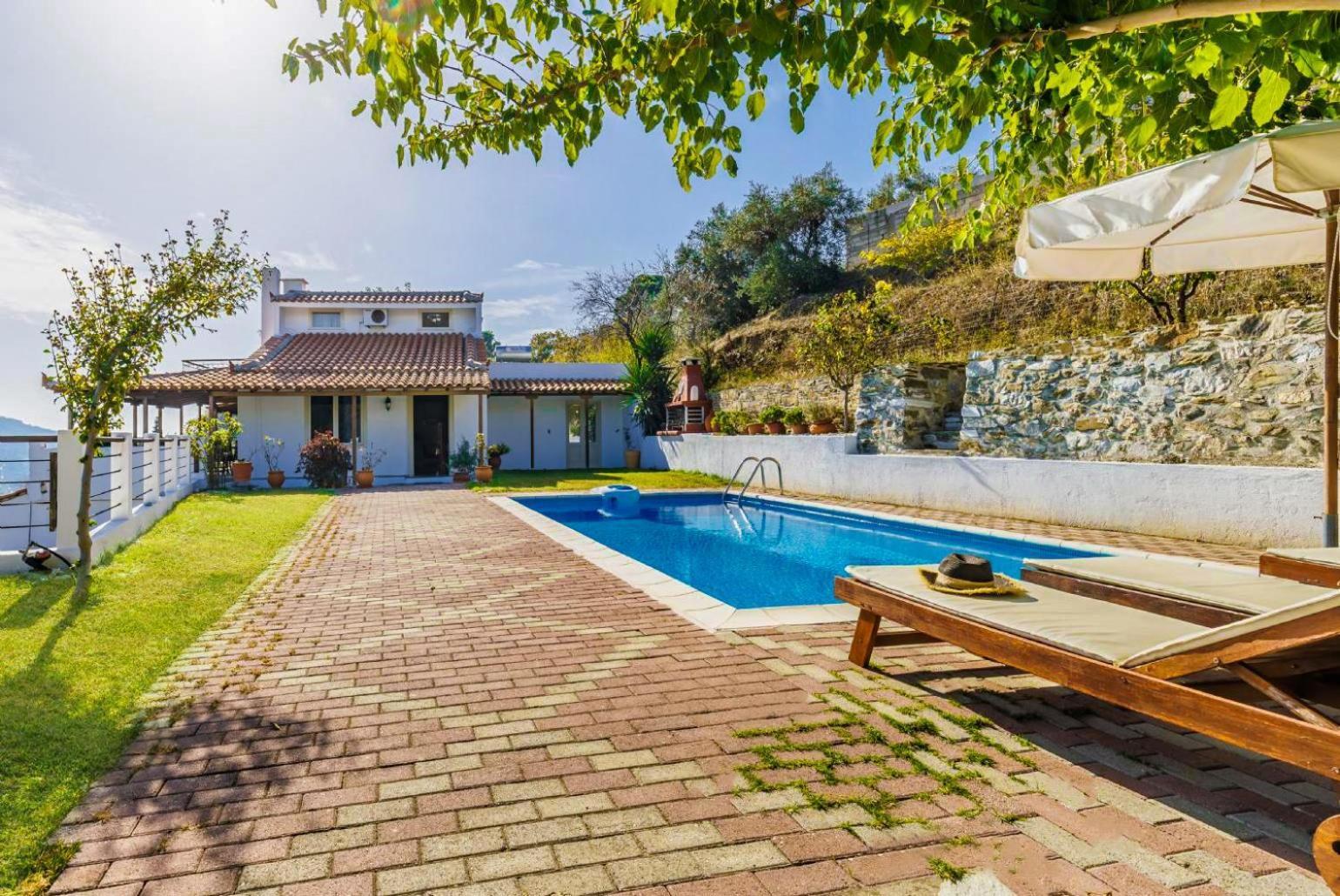 Villa Aloupi Skopelos Buitenkant foto