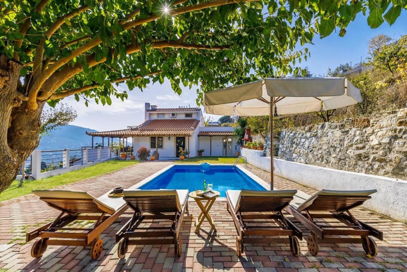 Villa Aloupi Skopelos Buitenkant foto